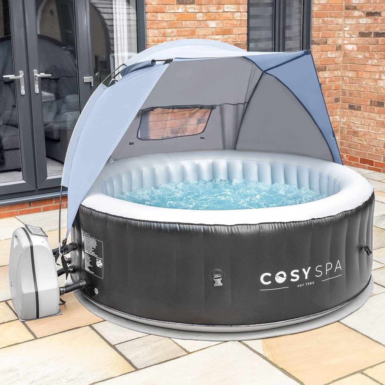 Our Honest Take: CosySpa hot Tub Canopy for Year-Round Use